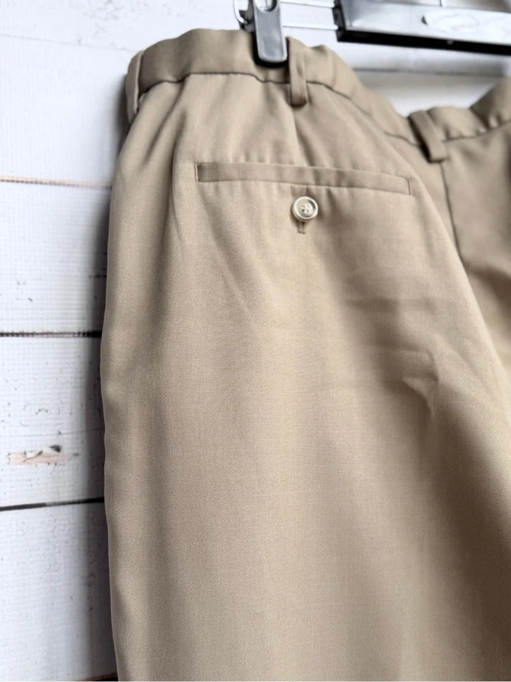 Savane Taupe Dress Pants - Classic Neutral Taupe 36x32